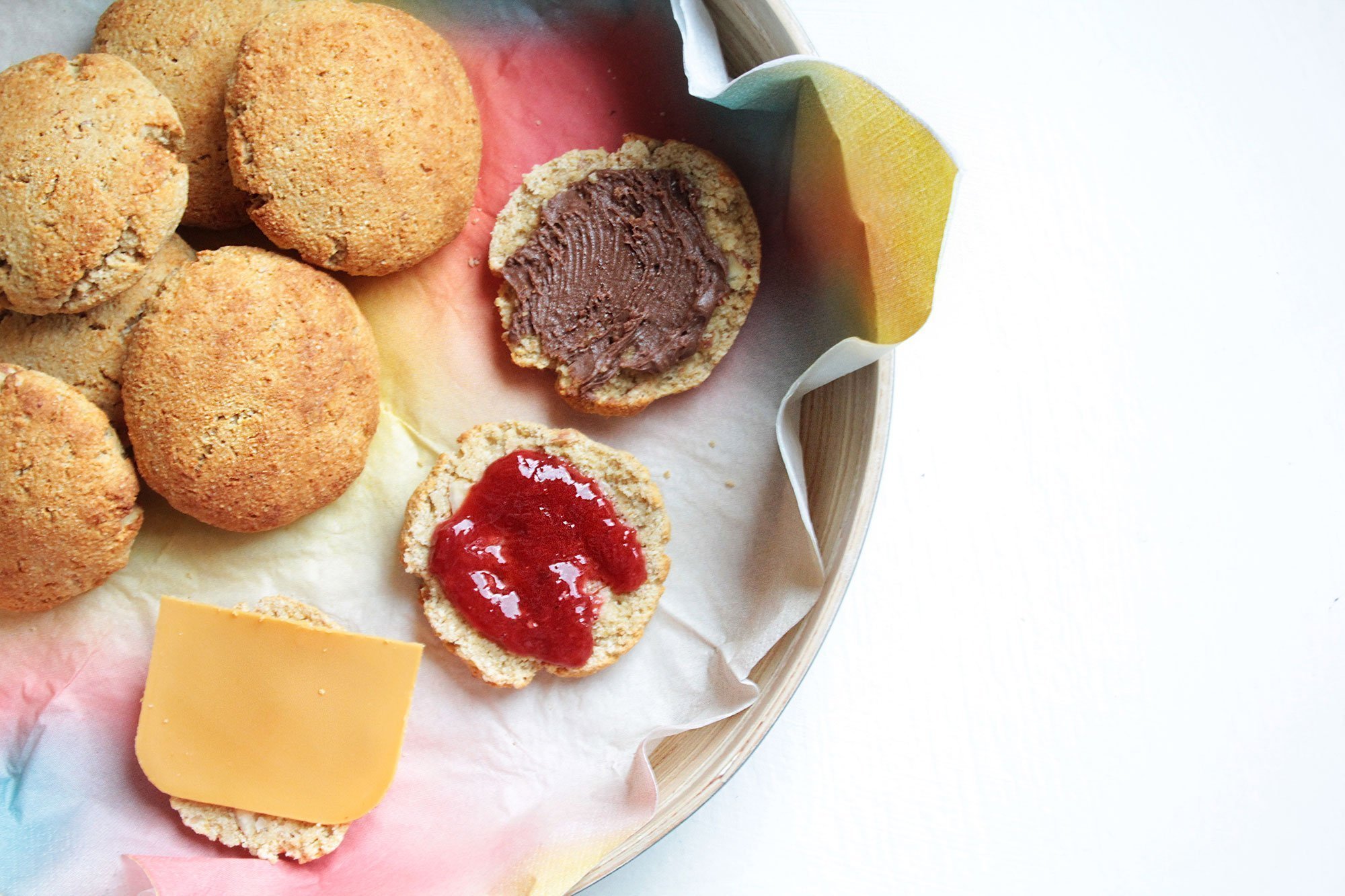 Nyttiga scones - recept med keso