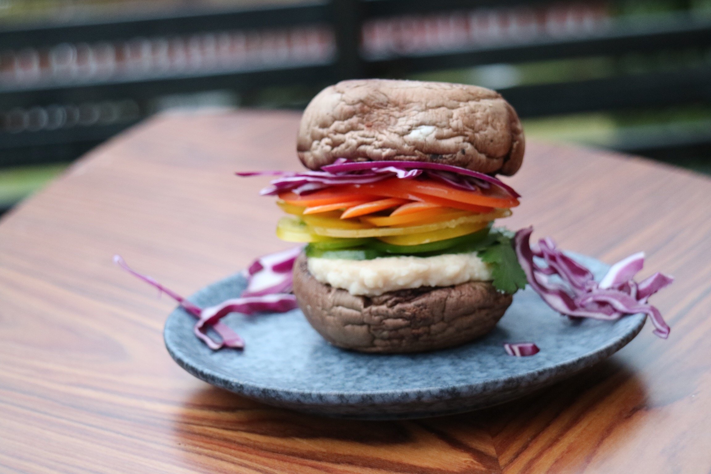 Portobello burger