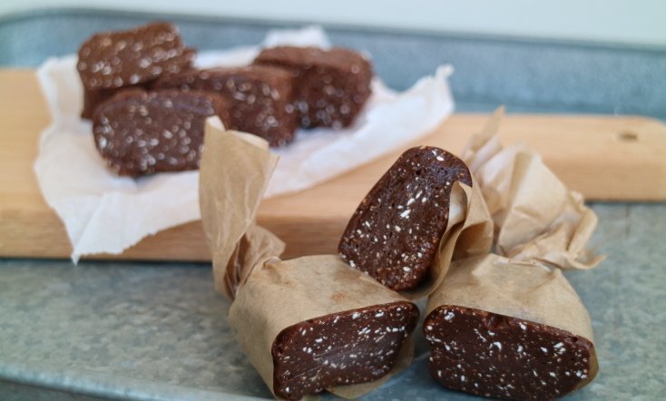 Protein bites: vanilje og mandel