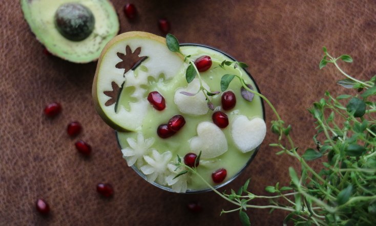 Smoothie recept: Avokado
