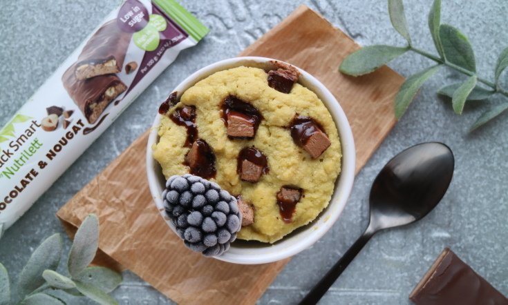 Mug cake med Chocolate and Nougat bar