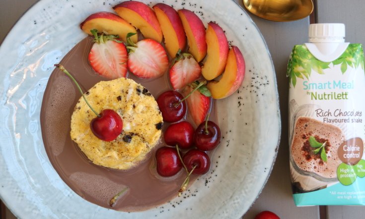 Sunn oppskrift: Ostekake med Rich Chocolate Shake