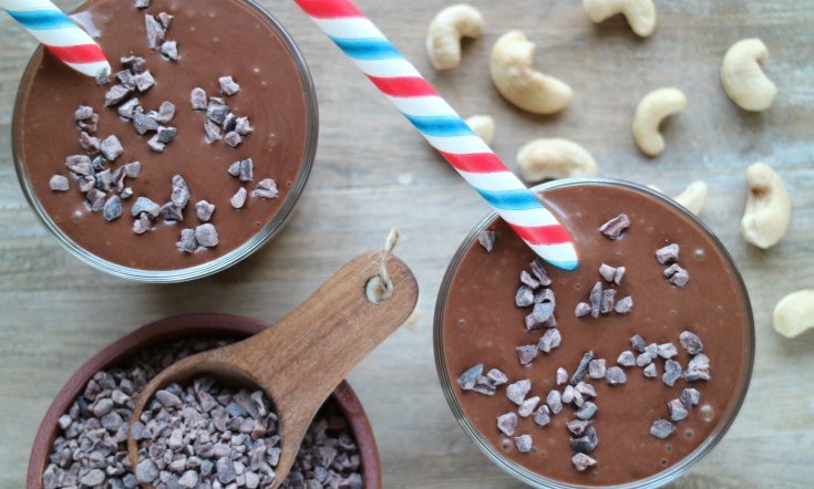 Mättande smoothie: Recept med choklad och banan