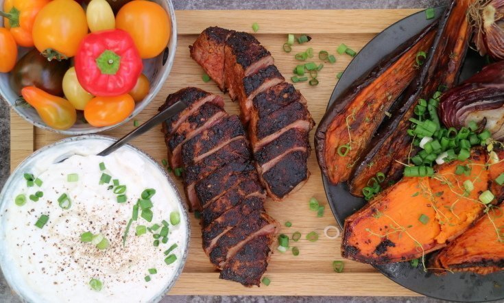 Sunn middag: Grillet ytrefilet