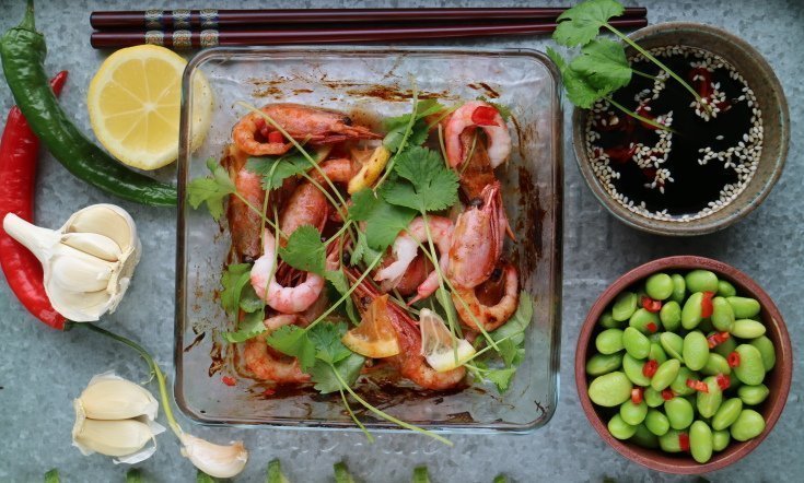 Nyttigt recept: BBQ räkor
