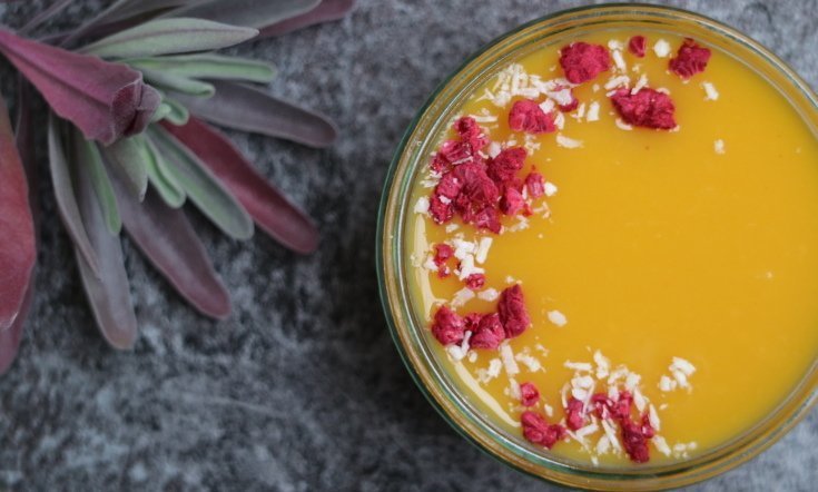 Lågkalorismoothie med kombucha