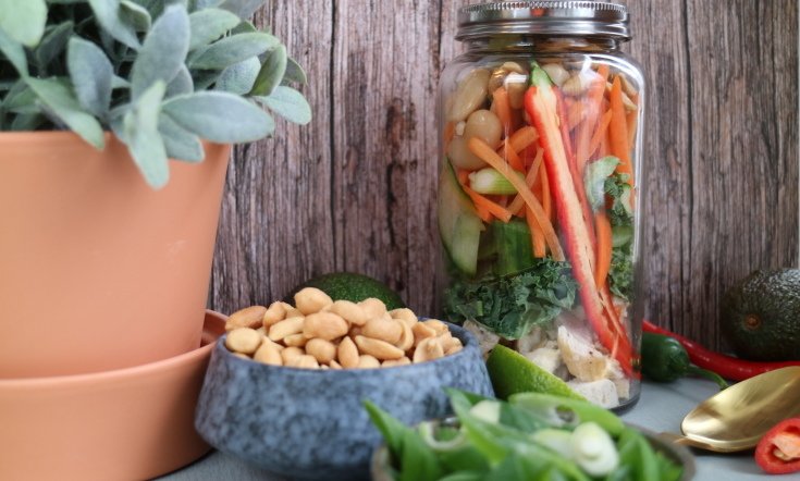 Nyttigt recept: Kycklingsallad