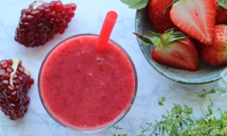 Smoothie oppskrift: Granateple - vitaminboost