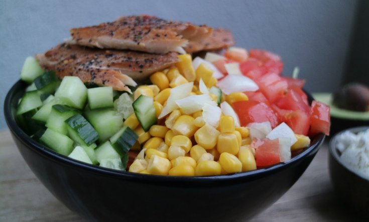 Sallad med makrill - Recept