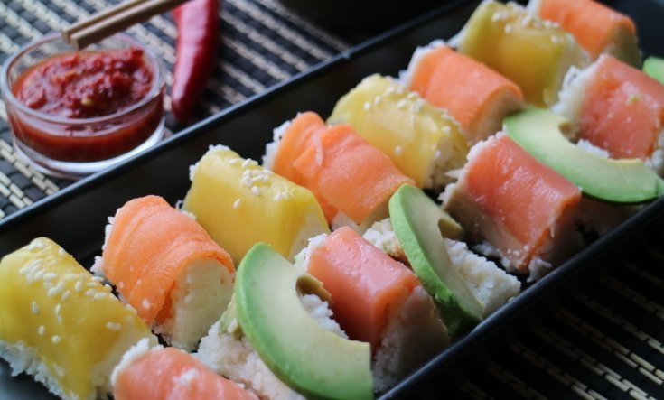 Nyttigt recept: Sushi med blomkålsris