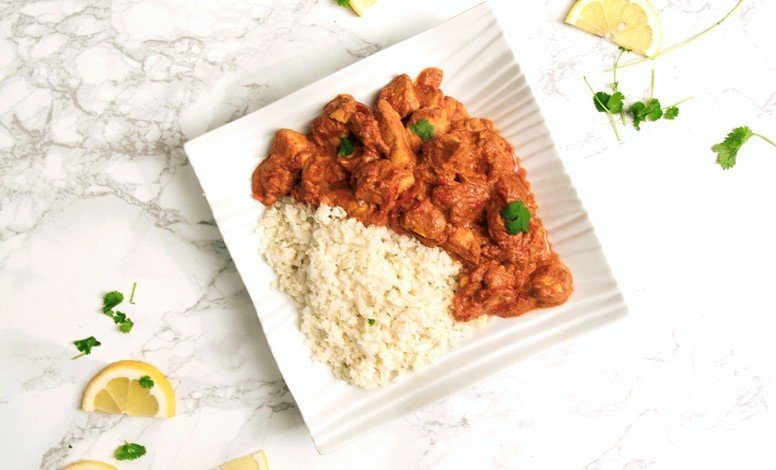 Nyttigt recept: Currykyckling med blomkålsris