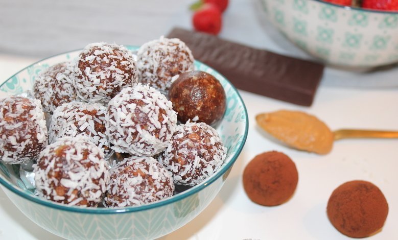 Nyttiga chokladbollar - Recept med dadlar