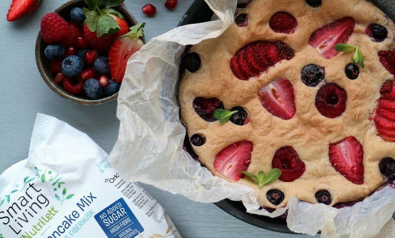 Proteinrik ovnspannekake