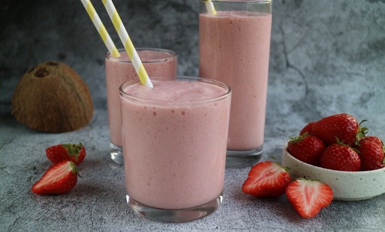 LCHF smoothie med kokosmjölk