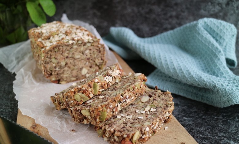 Glutenfritt veganskt bröd - nyttigt recept