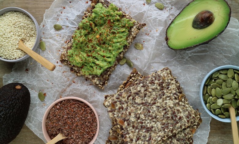 LCHF knäckebröd med mandelmjöl