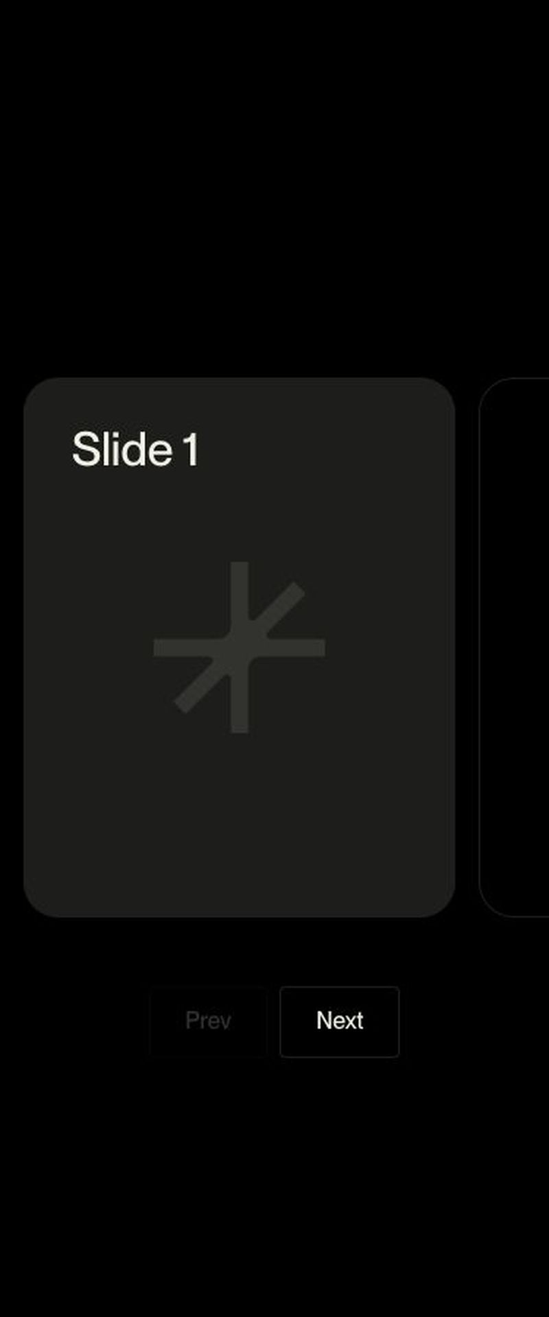 Vorschau: Basic GSAP Slider (Watch CSS)