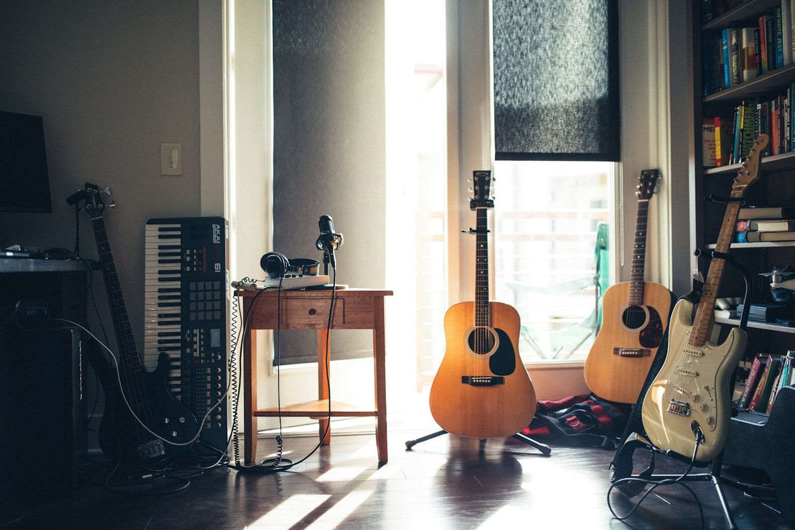 Studio session