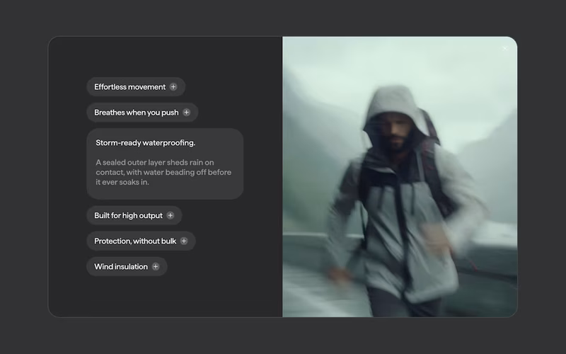 Vorschau: Expanding Feature Pills