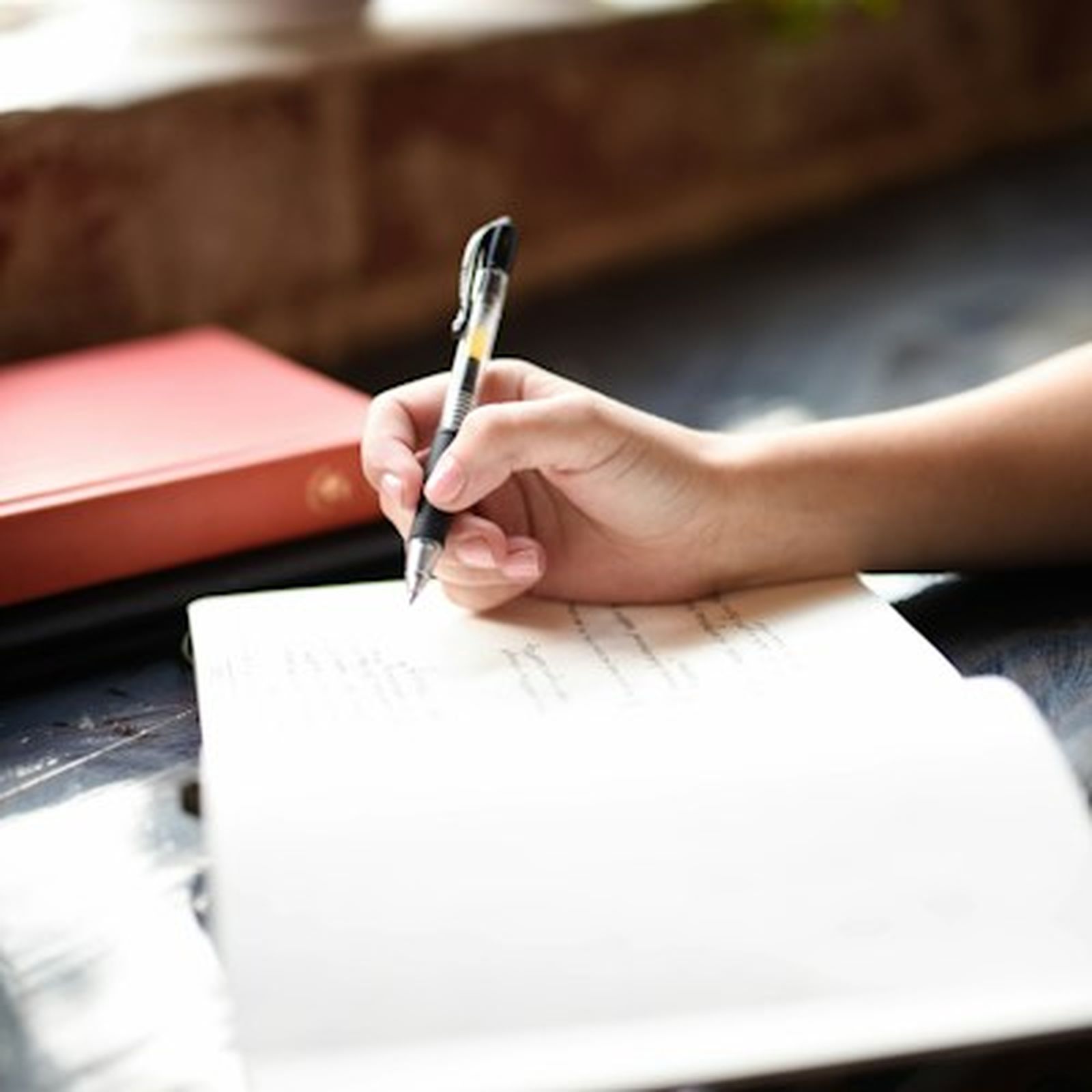 Linen-bound journal