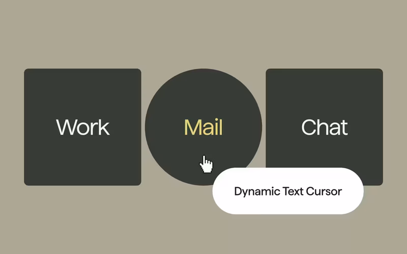 Vorschau: Dynamic Text Cursor