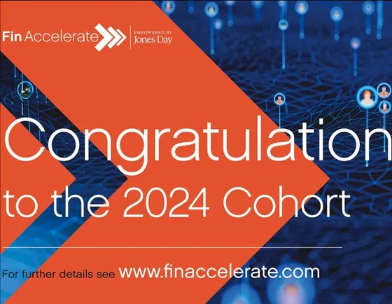 FinAccelerate, empowered by Jones Day, congratulations graphic for the 2024 cohort