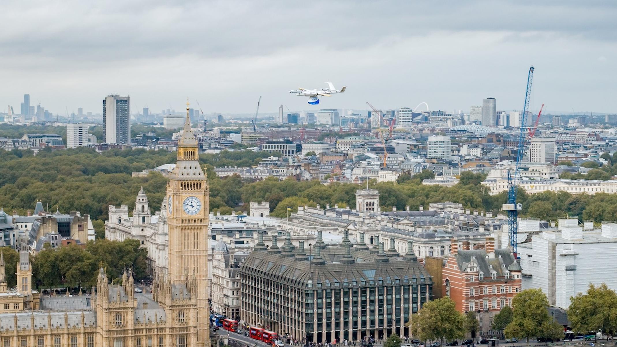 Apian’s NHS drone delivery in London