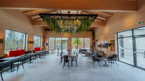 Campinglodge für Firmenveranstaltungen, Empfänge oder Workshops