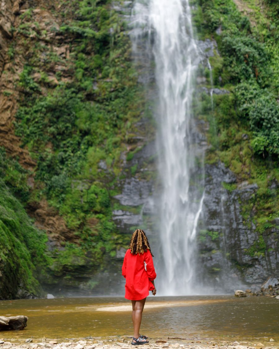 a customer at Wli Waterfalls