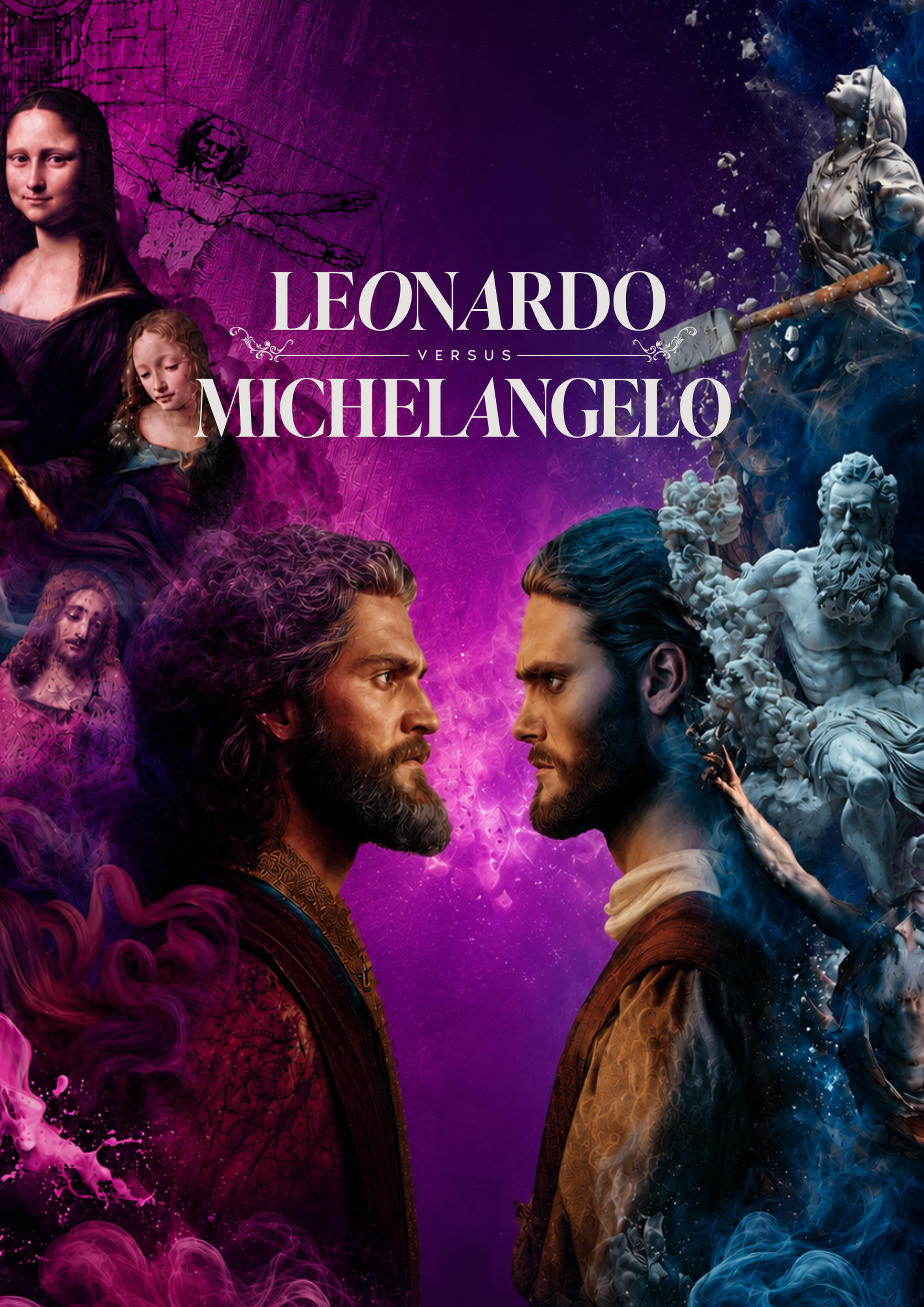 LEONARDO vs MICHELANGELO-6