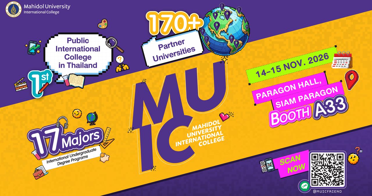 Discover Your Future at Mahidol University International College (MUIC)