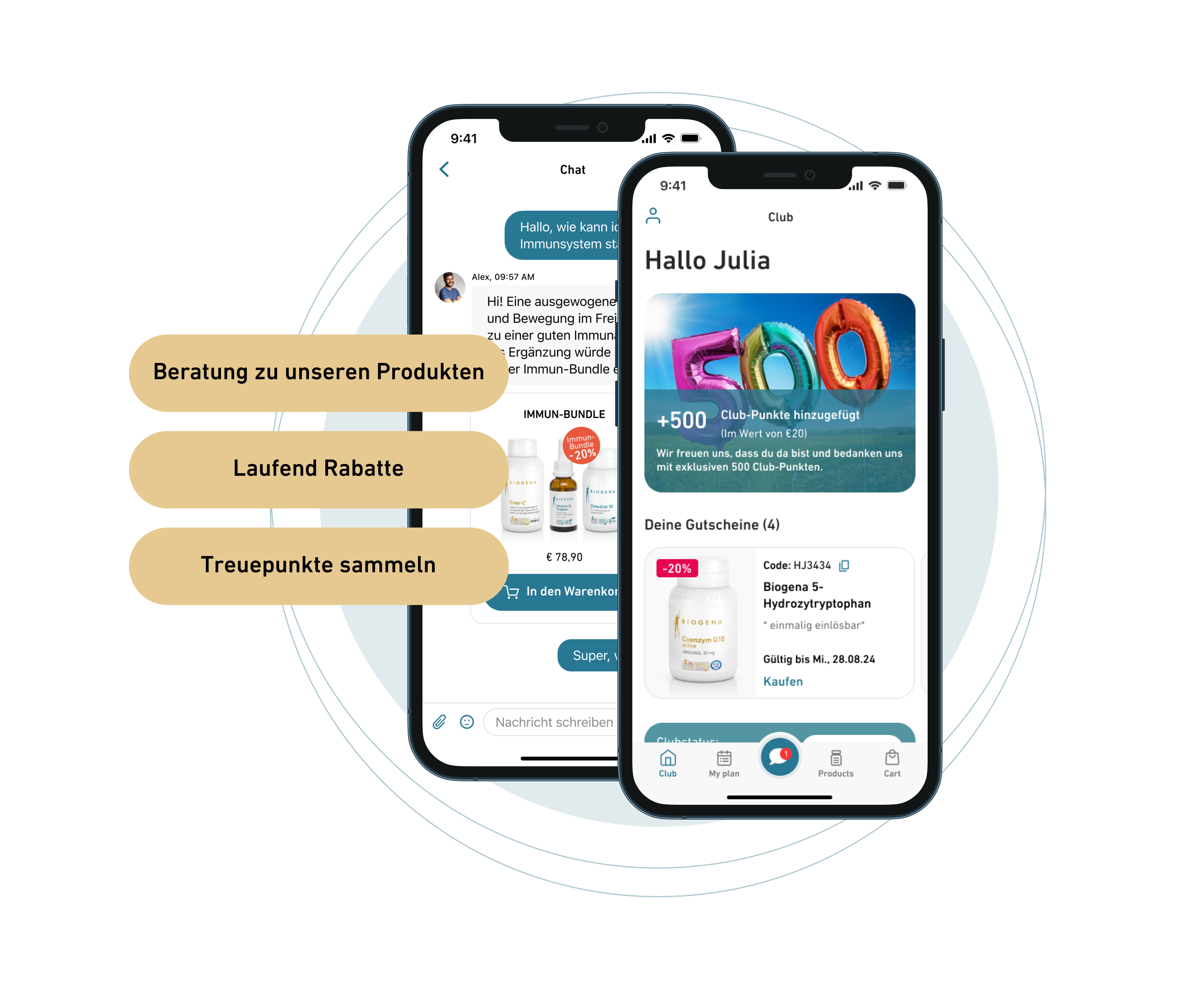 My Biogena Coach App
