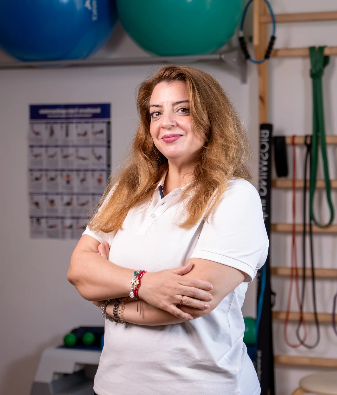 Physiotherapeutin in der Tanit-Praxis