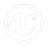 The logo for Unreal Engine 4