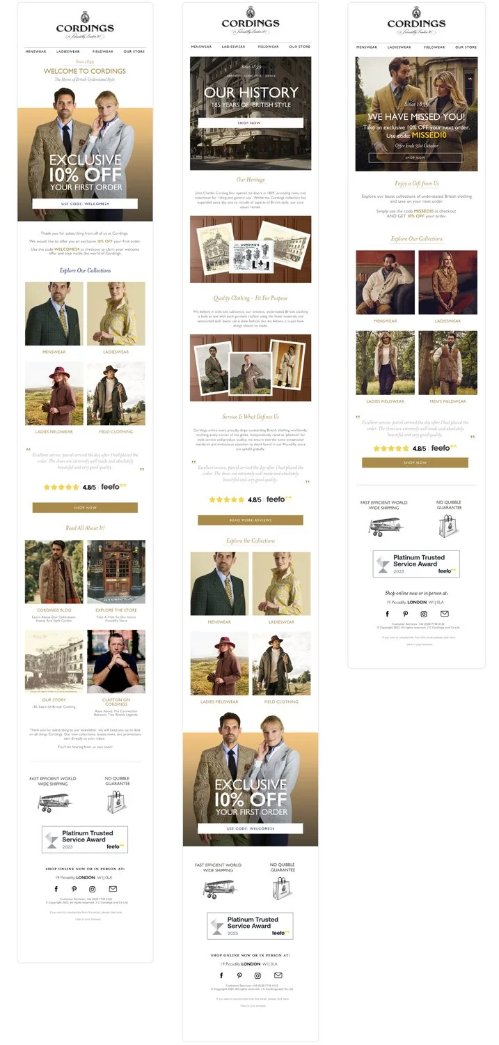 Cordings digital marketing and website
