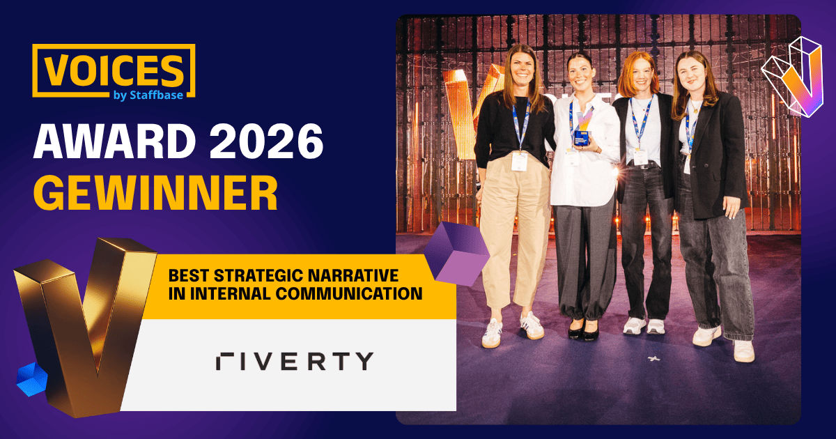 Best Strategic Narrative in Internal Communication: