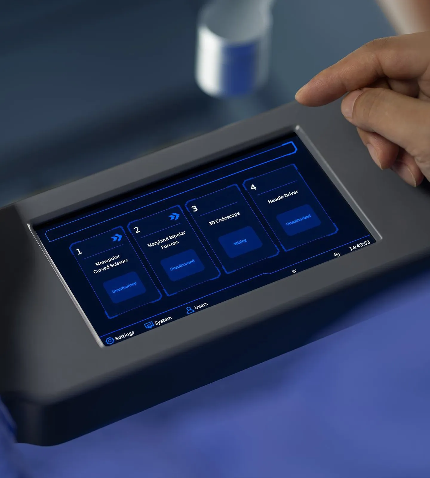 SHURUI touchscreen interface