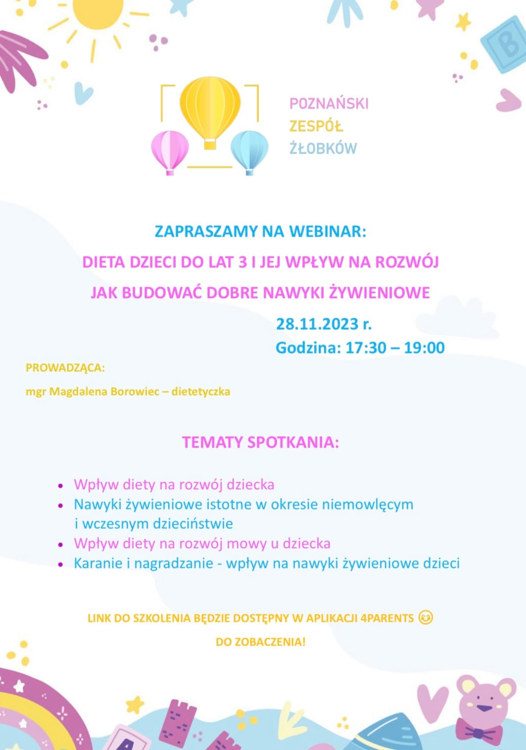 zaproszenie na webinar