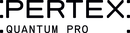 Logo displaying the text "PERTEX QUANTUM PRO" in bold, black letters on a white background.