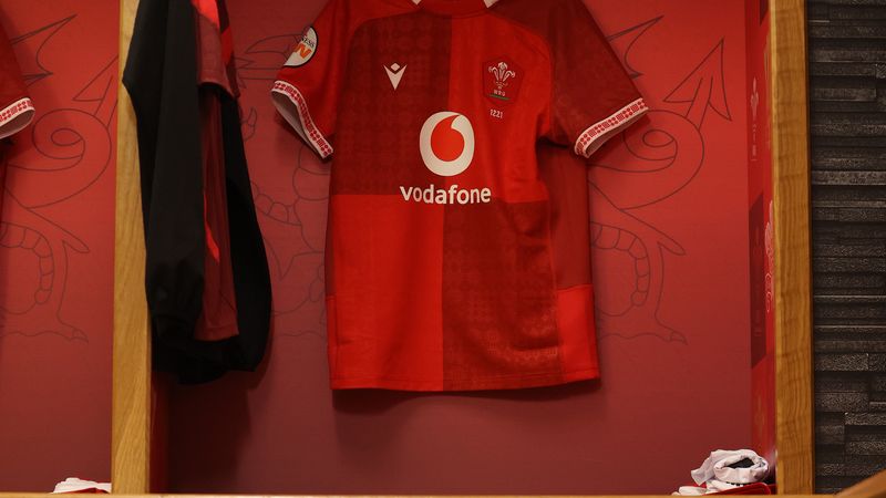Wales shirt in locker