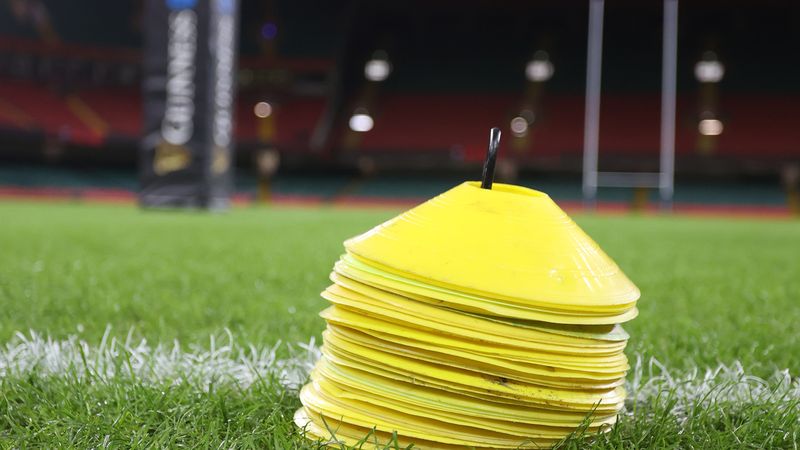 Markers on pitch