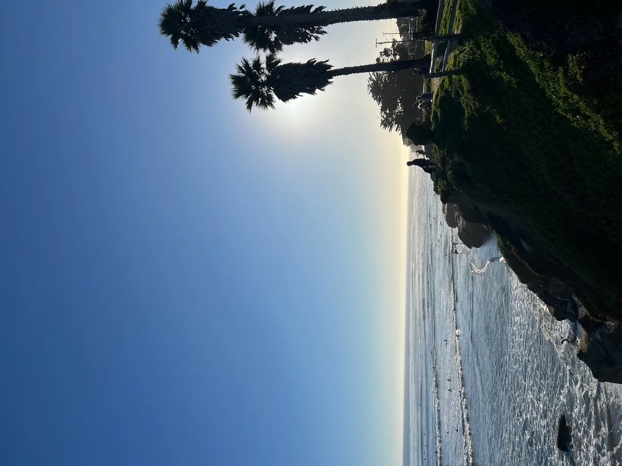 Pleasure Point at sunset