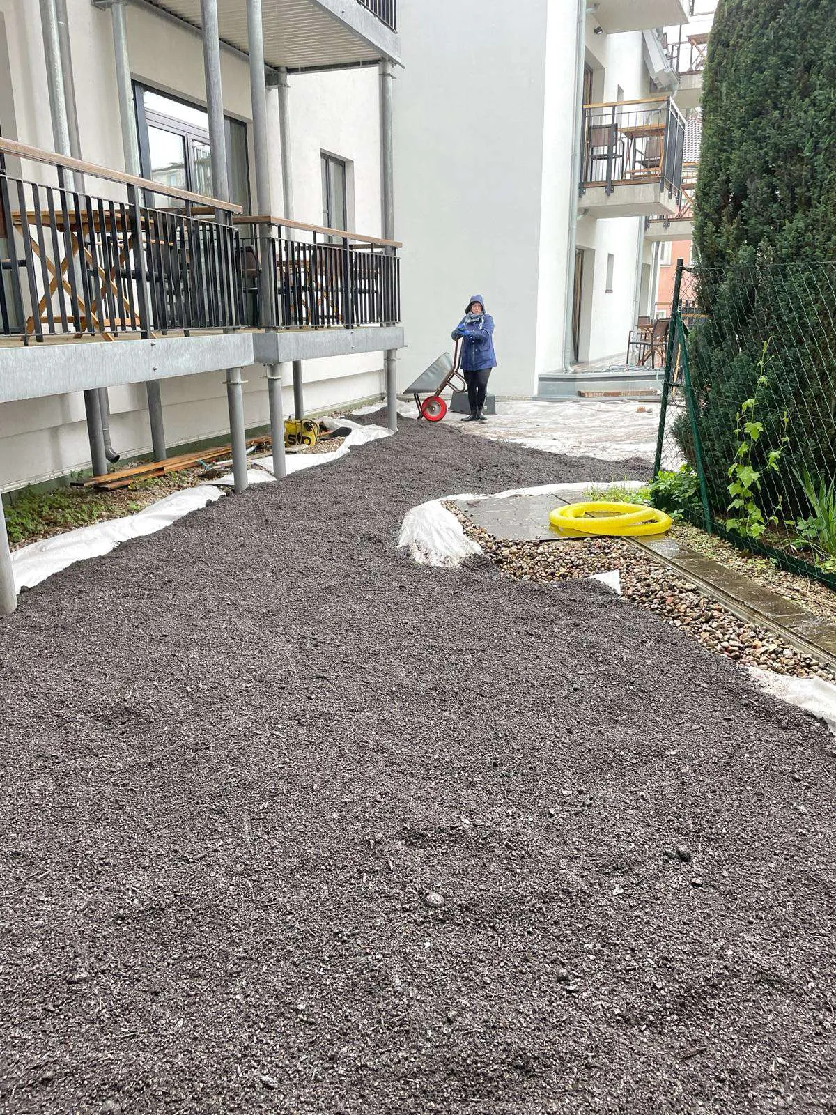 The Green Rostock Apartments: Transformation des Hinterhofs in einen grünen Rückzugsort