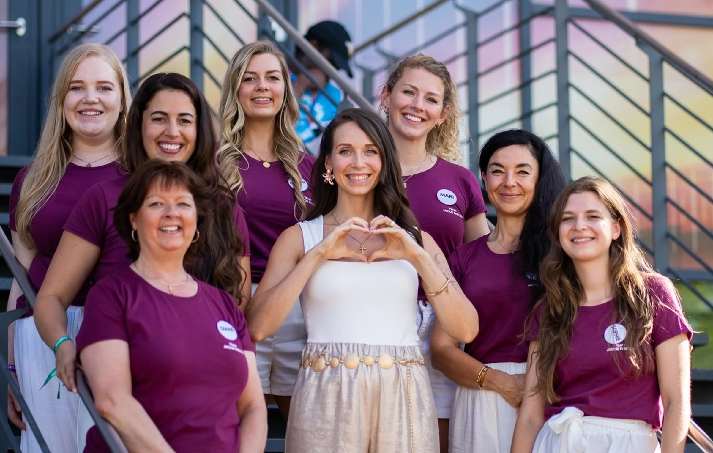 Das Soulfood-Team mit Jackie Freitag