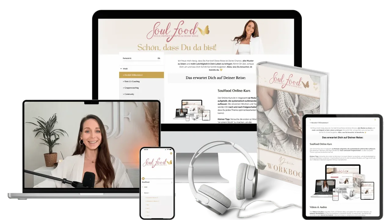 Alle Inhalte des Soulfood 12 Wochen Reset Programms