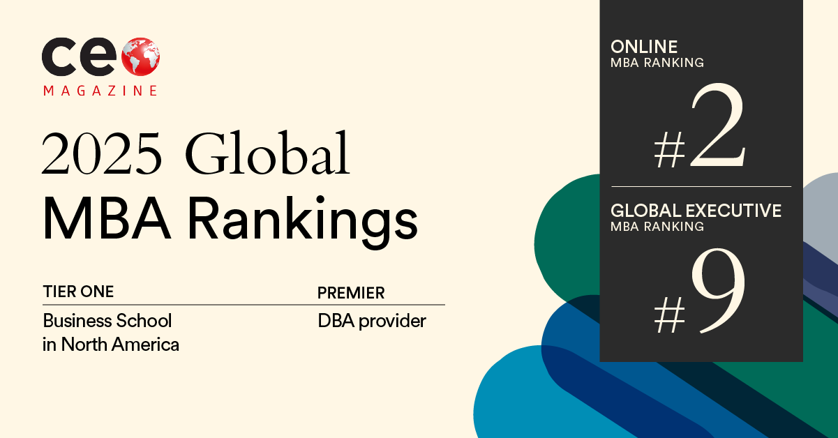 Hult’s Online MBA Ranked #2 in CEO Magazine’s 2025 Rankings