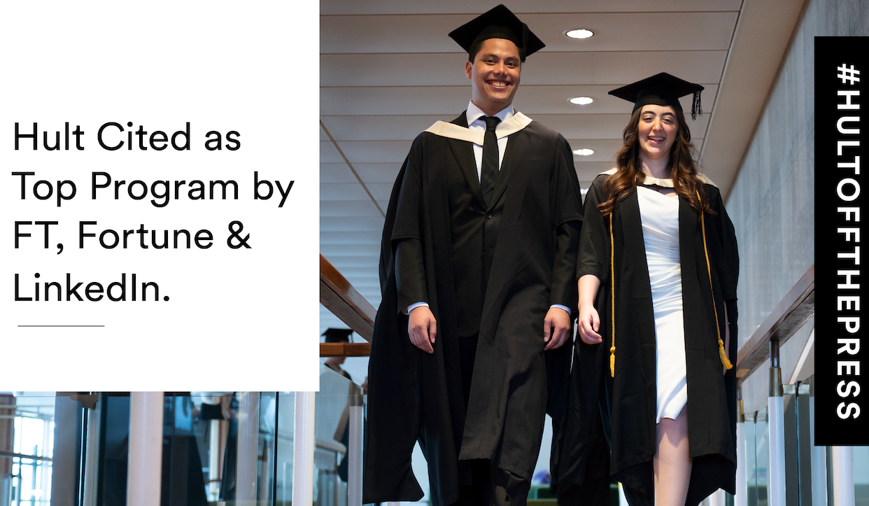 Hult International Business School Named a Top 50 Global Program by Financial Times; Hult Ranks First in the US