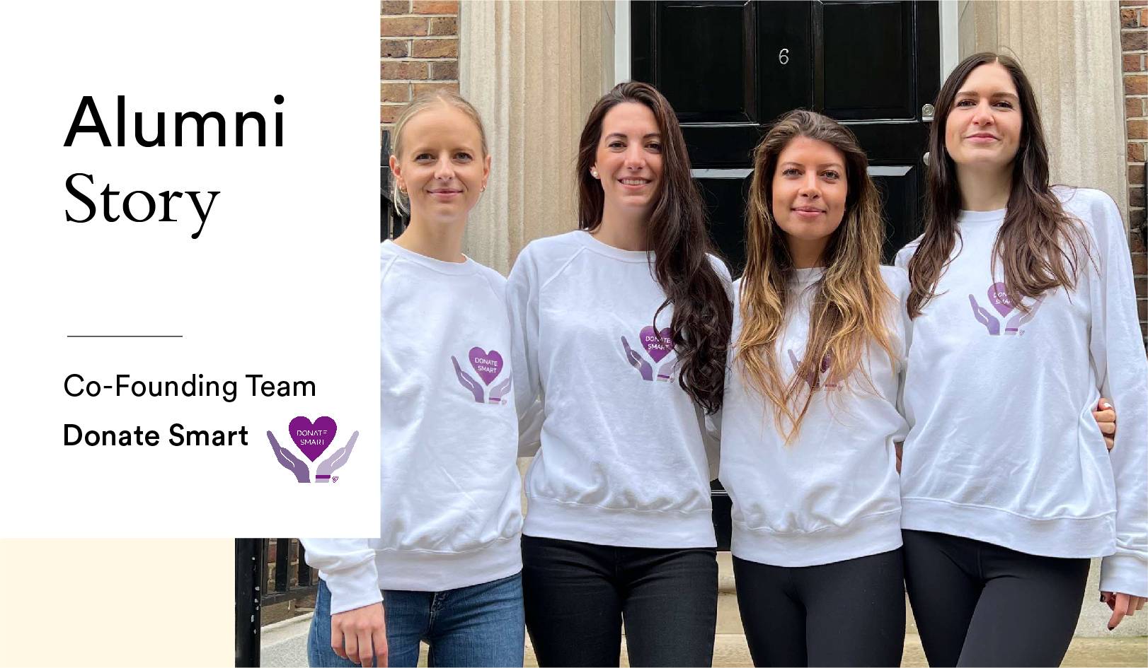 The Brains and Hearts Behind Donate Smart, an Award-Winning Social Startup
