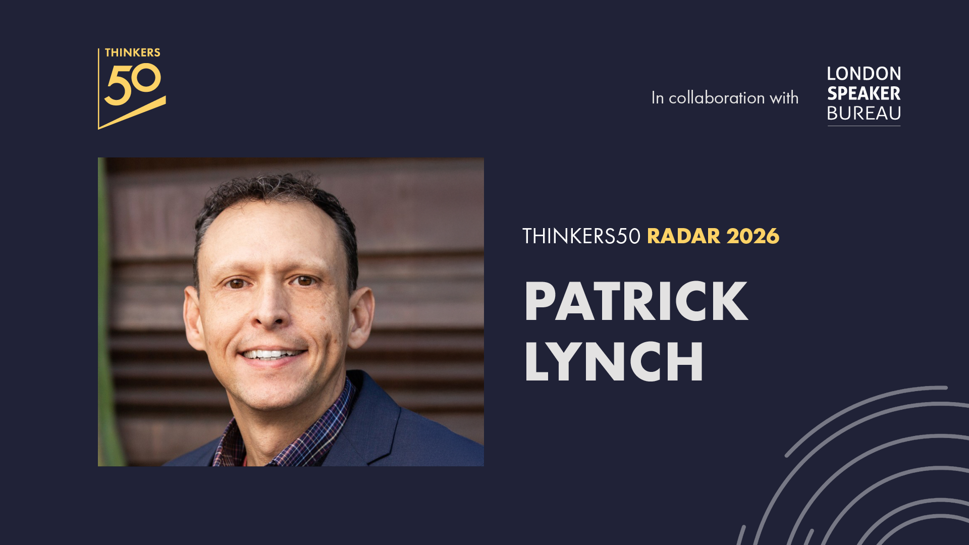 Hult Professor Patrick Lynch Named to Prestigious Thought Leader Ranking