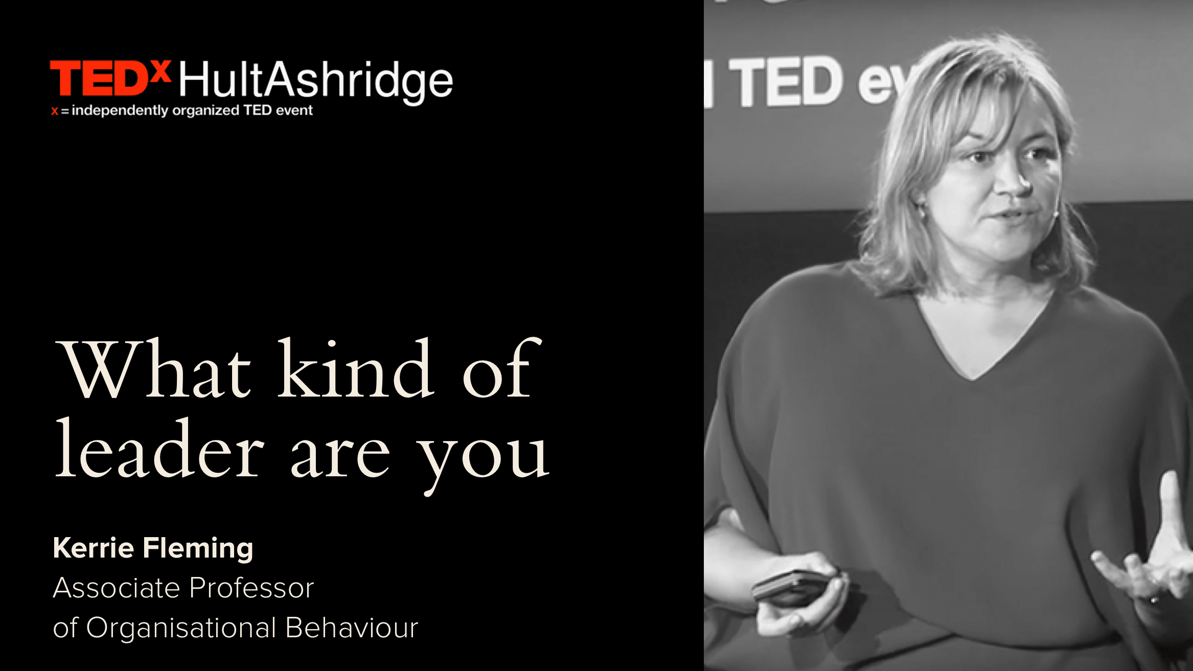 TEDx Kerrie Fleming